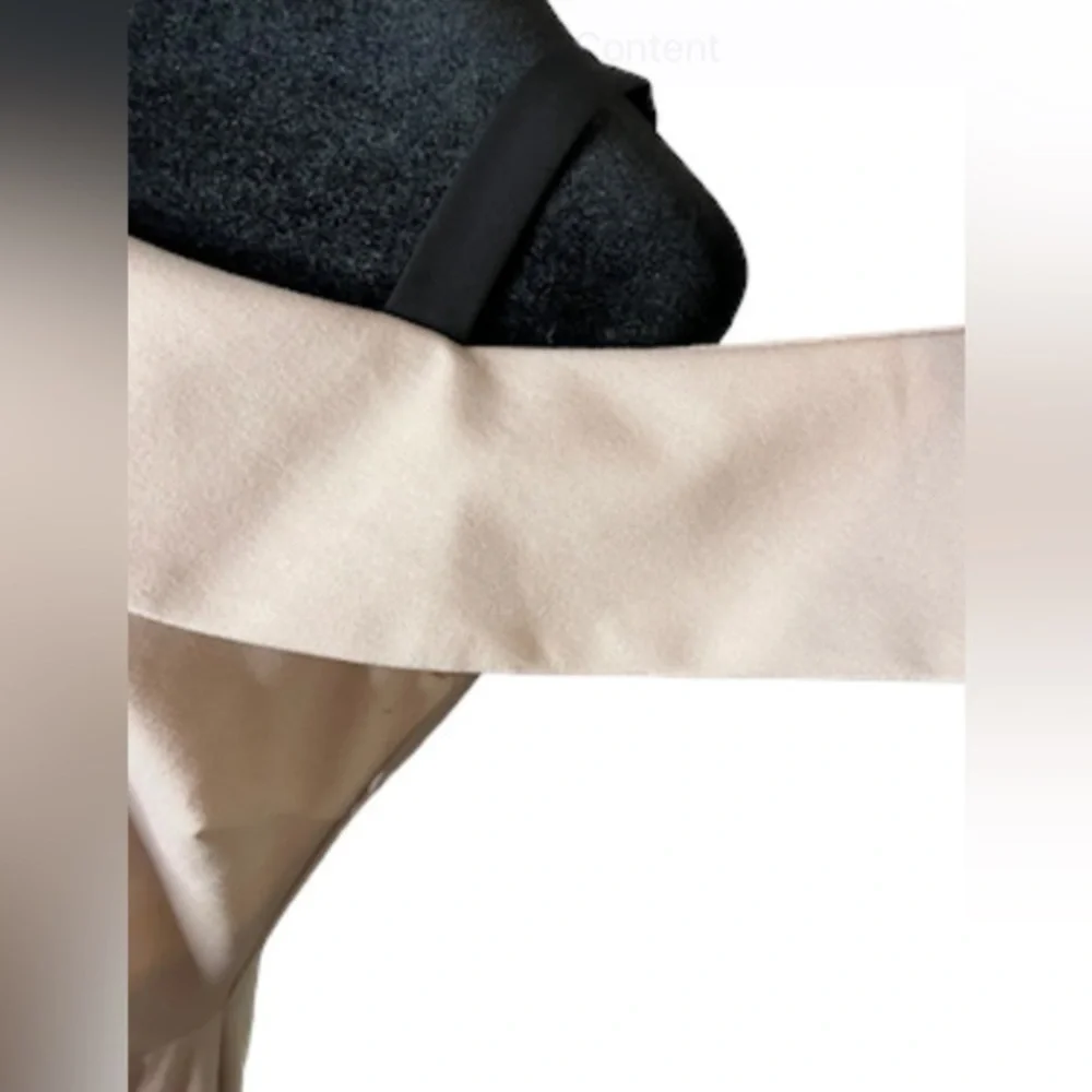 Adelyn Rae Women's‎ Ruffle Shoulder Tan Sheath Dress Size Large - Picture 3 of 11